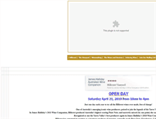 Tablet Screenshot of hillcrestvineyard.com.au